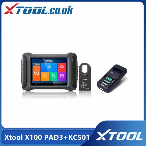 [UK/EU Ship No Tax] Xtool X100 PAD3 Plus Xtool KC501 Support Mercedes Benz Infrared Keys MCU/EEPROM Chips Reading&Writing