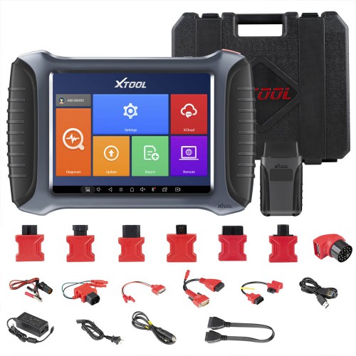 [No Tax] XTOOL A80 Automotive Full System Diagnosis Tool BT/WIFI Connection ECU Coding Active Test Scanner 31+Reset Functions Free Update