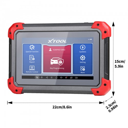Multi-language XTOOL X100 PAD Programmer with EEPROM Adapter with Special Function EPB/TPS/Oil/Throttle Body/DPF Reset and Odometer