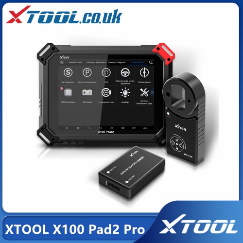 [UK/EU/US Ship No Tax] 2021 Top XTOOL X100 Pad2 Pro with KC100 Key Programmer full Configuration added VW 4th & 5th Immo with 10 Special Functions