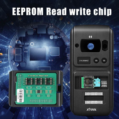 2024 XTOOL KC501 Key & Chip Programmer Read MCU Pin Code VIN Reader EEPROM Work with D8/D8W, X100 PAD2, X100 PAD3, A80/A80 PRO/D9/D9 PRO, X100 MAX
