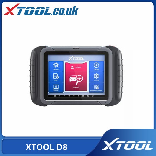 2024 XTOOL D8 Diagnostic Tool with ECU Coding Bi-Directional Control All System Diagnosis 38+ Services Key Programming, CANFD Topology Map