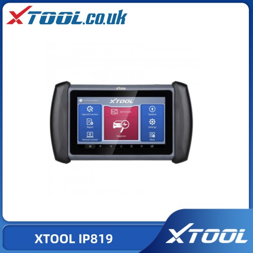 [UK Ship No Tax] XTOOL InPlus IP819 Automotive Scan Tool Bidirectional Scanner & 31+ Services, ECU Coding, Key Programming, Crankshaft Relearn, CAN FD