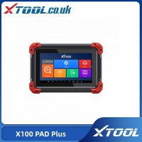 XTOOL X100 PAD Plus IMMO & Key Programmer Add All Systems Diagnostic 28+ Services ABS Bleed/Oil Reset/Throttle Injector Coding/BMS Reset