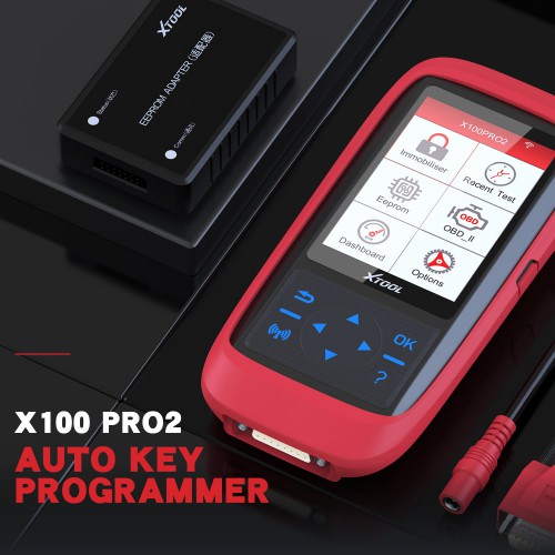 2023 Multi-language XTOOL X100 Pro2 Auto Key Programmer/Mileage Adjustment with EEPROM Adapter