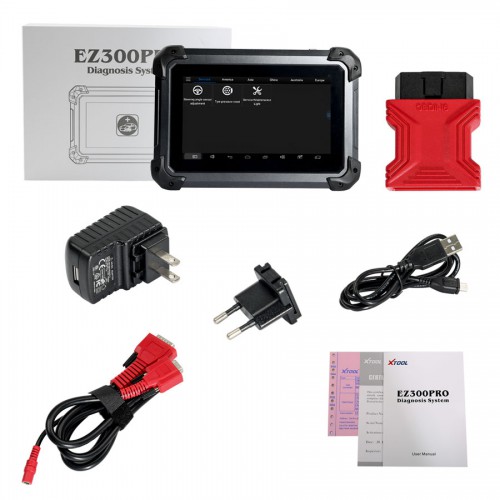 XTool EZ300 Pro With 5 System Diagnosis Engine,ABS,SRS,Transmission and TPMS Better than MD802,TS401 Free Update Online