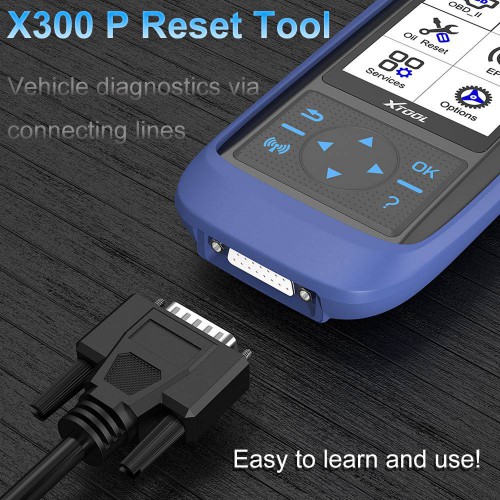 Original XTOOL X300 P Diagnostic Tool Oil Reset ABS Bleeding Maintenance Light Reset Odometer Adjustment Online Update
