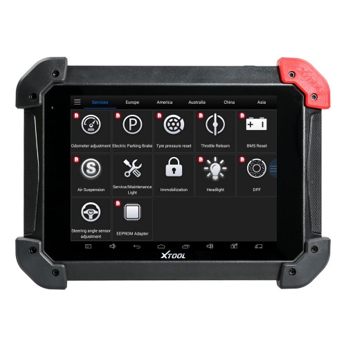 [UK Ship Only] Xtool PS90 Tablet Professional Diagnostic Tool Plus Xtool KC100 Work for VW 4/5th IMMO and BMW CAS Key Programming