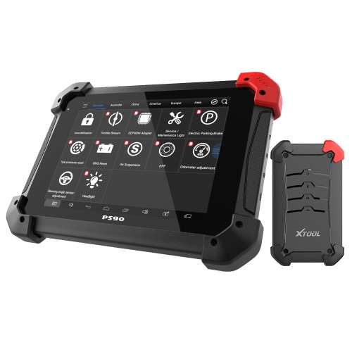 Xtool PS90 Pro for Cars&Trucks Diagnostic Tool with KC100 Work for VW 4th&5th IMMO and BMW CAS Key Progamming