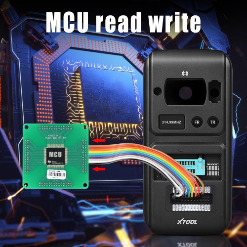 2023 XTOOL KC501 Key & Chip Programmer Read MCU Pin Code VIN Reader EEPROM Work with D7S D8/D8BT, X100 PAD3, A80/A80 PRO/D9/D9 PRO, X100 MAX