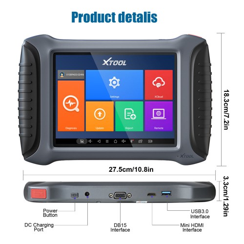 [EU/DE/CZ Ship NO Tax] 2022 New XTOOL X100 PAD3 SE Without KC100 Professional Tablet Key Programmer With Full System Diagnosis Free Update Online