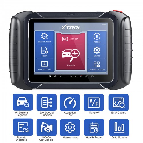 2022 Newest XTOOL D8 OBDII Automotive Diagnostic Tool With TPMS Bi-directional Functions Better than MK808 431V 3 Years Free Update Free Shipping