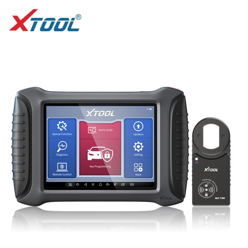 2023 XTOOL X100 PAD 3 Advanced Key Fob Programming Tool with KC100 and EEPROM Adapter Bi-Directional Control ECU Coding All Systems Diagnostic