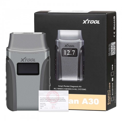 XTOOL A30 OBD2 Full system Auto Diagnostic tool code reader DPF regeneration EPB reset For Android & IOS online