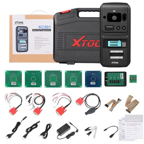 2023 XTOOL D9S Pro ECU Programming Plus KC501 Support Mercedes Benz Infrared Keys MCU/EEPROM Chips Reading&Writing