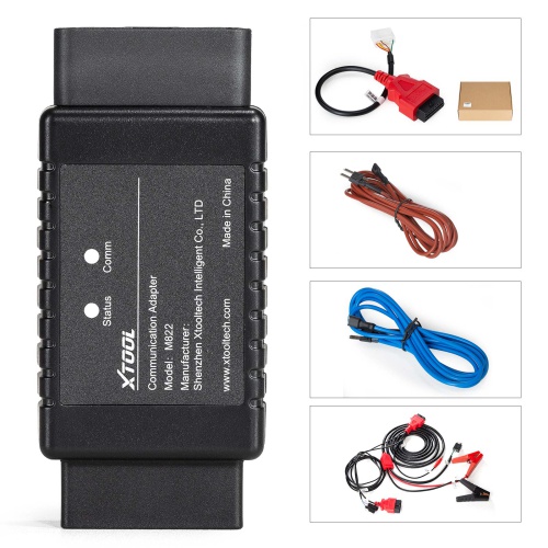 2024 XTOOL M822 Adapter For Toyota 8A All Key Lost Programming 2014-2019 Need Work With KC501 Or KC100 &KS-1 Emulator For X100PAD3 X100MAX