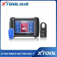 2023 Xtool X100 PAD3 Plus KS-1 Key Emulator for Toyota/Lexus All key lost ECU Coding & PMI, 38+ Services, Bidirectional Control, All Systems Diagnosis