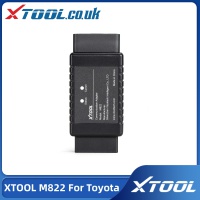2024 XTOOL M822 Adapter For Toyota 8A All Key Lost Programming 2014-2019 Need Work With KC501 Or KC100 &KS-1 Emulator For X100PAD3 X100MAX