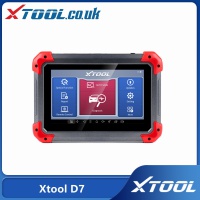 2024 Hot XTOOL D7 Bidirectional Scan Tool Automotive Diagnostic Scanner with ECU Coding 36+ Resets, Key Programming, Crankshaft Relearn 3-Year Updates