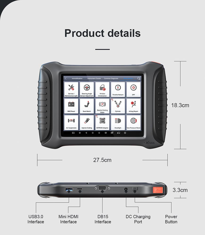 Xtool X100 Pad3 product details