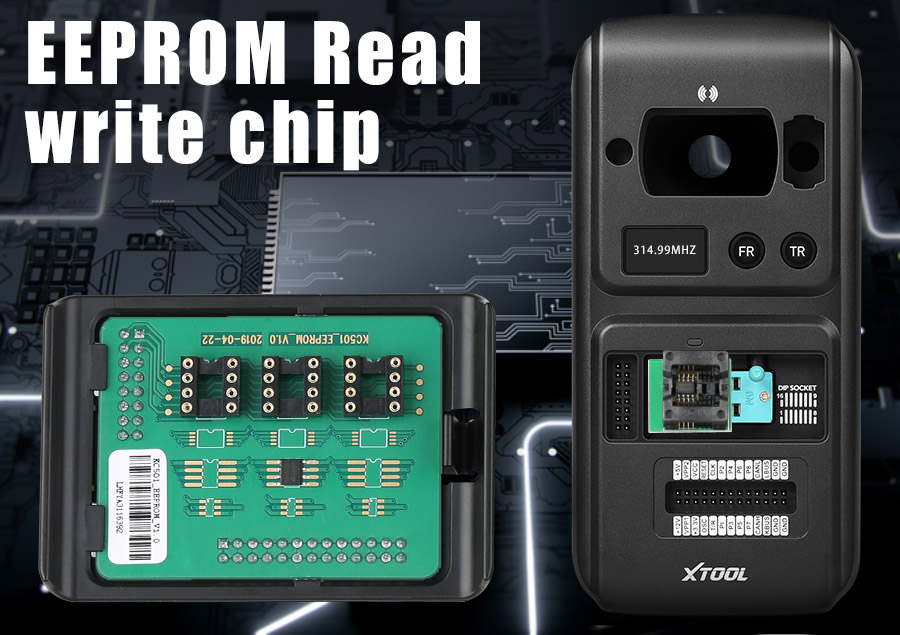 kc501 ecu program eeprom read and write chip