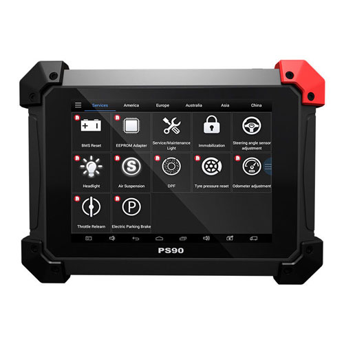 Original XTOOL PS90 Tablet Full System Diagnostic Tool and 30+ Special Functions for Immobilizer/Oil Reset/EPB/BMS/SAS/DPF/TPMS Reset