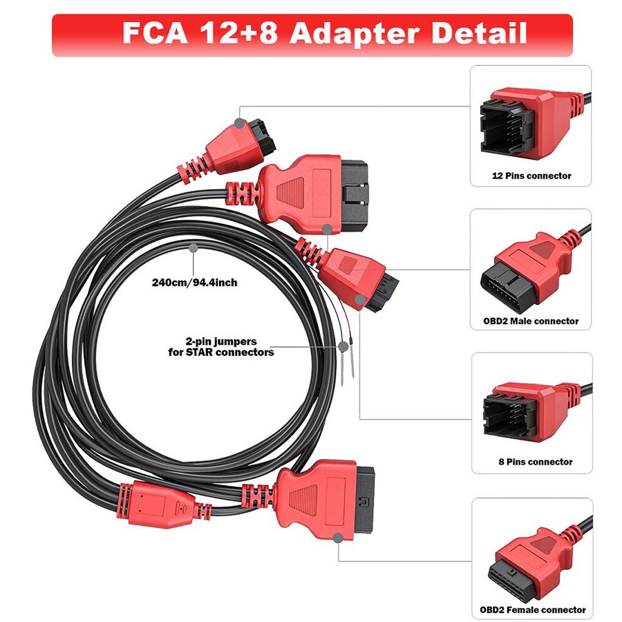 Xtool FCA 12+ 8 Cable 2