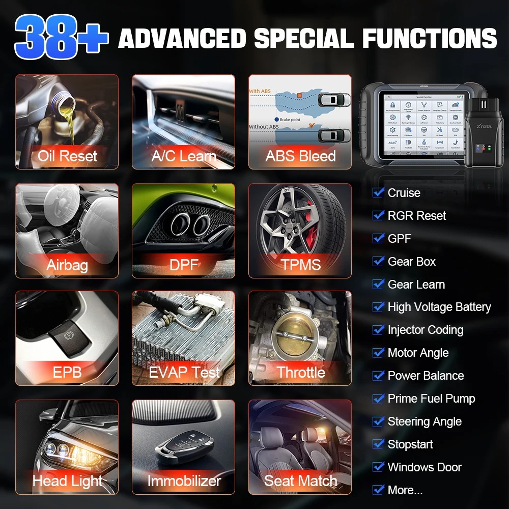 d8w 38+ Special Functions