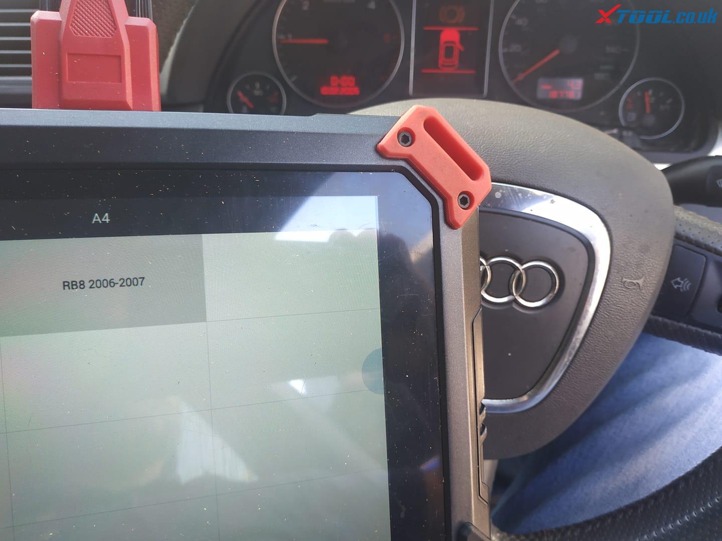 Xtool PAD2 2004 Audi A4 Mileage in cluster change via OBD all good