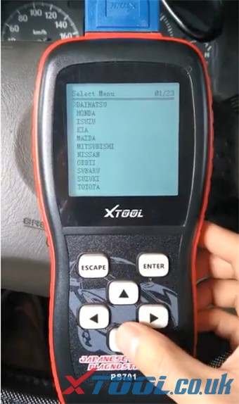 Xtool Ps701 Diagnose Japanese Cars Guide 3