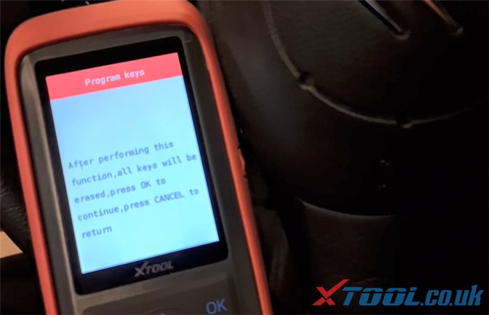 Xtool X100 Pro2 Citroen Key Program Guide 7